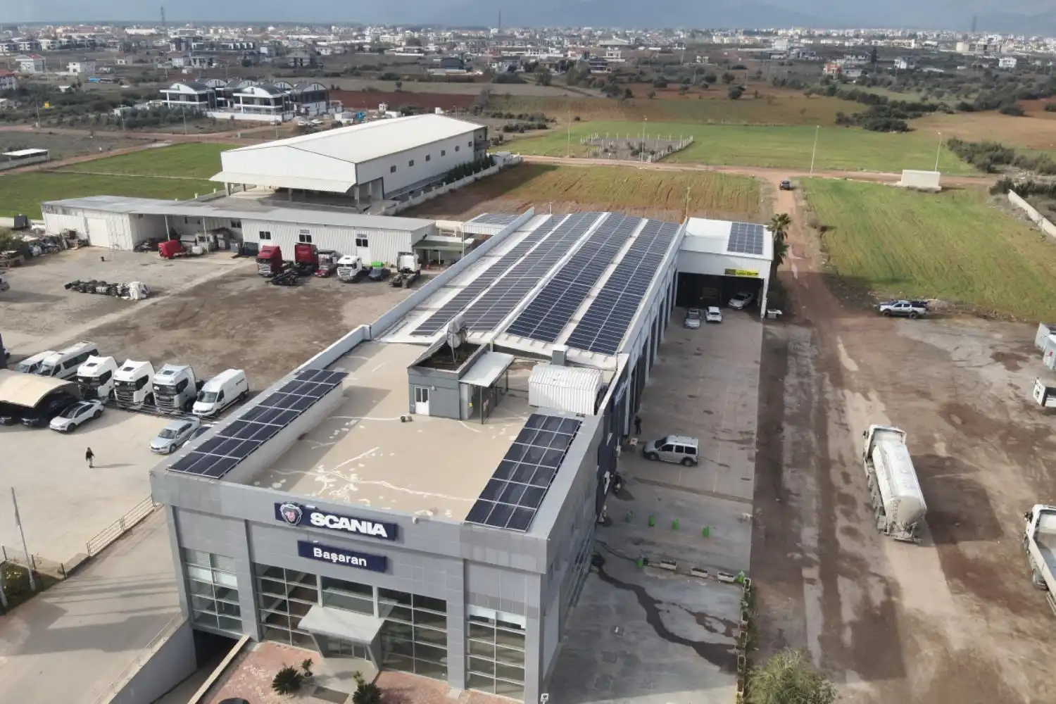 Başaran Otomotiv Çatı GES